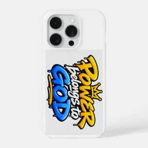 Kracht is van God iPhone 15 Pro Case