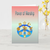 Kracht Kaart (Gele Bloem)