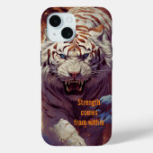 Kracht komt van binnenuit Case-Mate iPhone case (Achterkant)