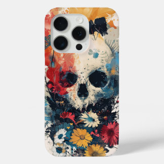 Kracht met bloemen iPhone 15 pro case