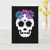 Kracht met bloemen kaart (Gele Bloem)