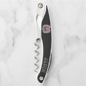 Kracht met bloemen kurkentrekker (Voorkant)