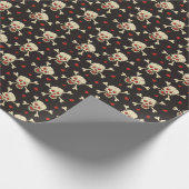 Kracht met hart cadeaupapier (Hoek)