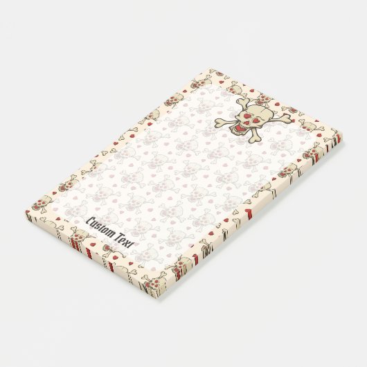 Kracht met hart post-it® notes (Schuin)