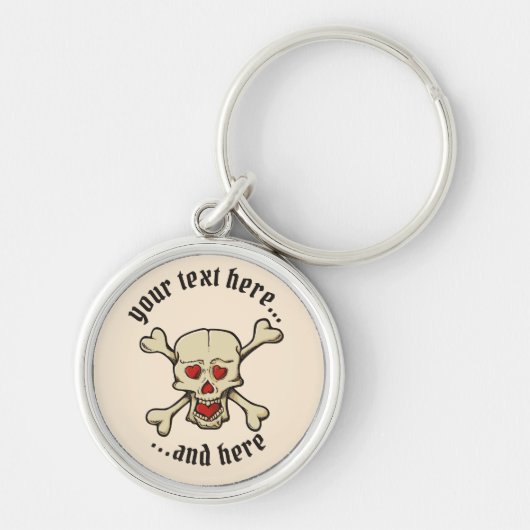 Kracht met hart sleutelhanger (Voorkant)