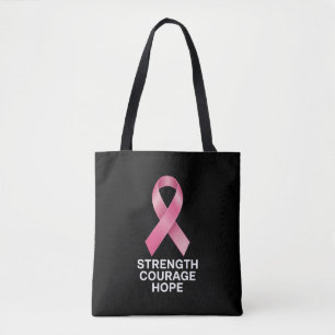 Kracht Moed Hoop – Kankerbewustzijn Overlevende  Tote Bag