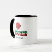 Kracht! Mok (Voorkant links)