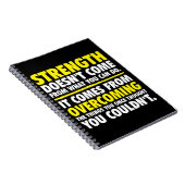 Kracht - Motivatie Notitieboek (Rechterzijde)