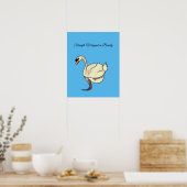 Kracht omhuld door schoonheid poster (Keuken)
