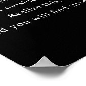 Kracht over je geest Marcus Aurelius Stoïcijns Phi Poster (Hoek)
