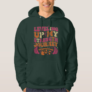 Kracht Reis Versterken Fitnessgroei Hoodie