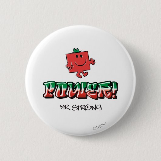 Kracht! Ronde Button 5,7 Cm (Voorkant)