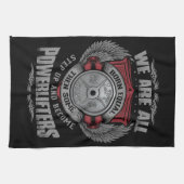 Kracht - STAP UP - Barbell Bord - Gym Theedoek (Horizontaal)