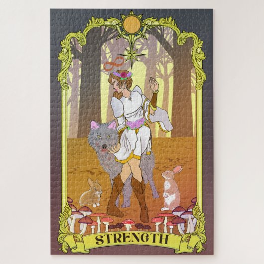 Kracht Tarot Puzzel (Verticaal)
