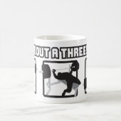 "Kracht tillen" - Vierkant, bank, deadlift Koffiemok (Center)