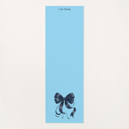 Kracht Training Blue Bow Yogamat