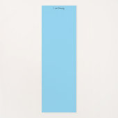 Kracht Training Sky Blue Yogamat (Voorkant)