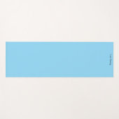 Kracht Training Sky Blue Yogamat (Voorkant (horizontaal))