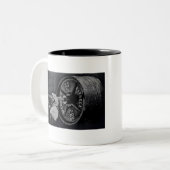 Kracht Tweekleurige Koffiemok (Voorkant links)