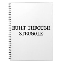 Kracht uit de strijd – Motivatie Mannen Notitieboek