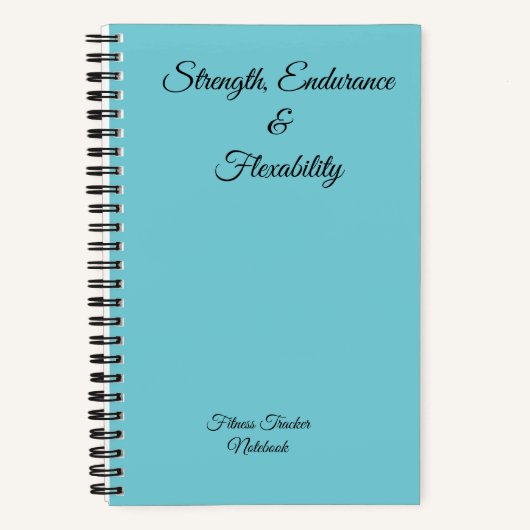 Kracht, uithoudingsvermogen & Flexibiliteit Bullet Notitieboek (Voorkant)