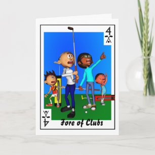 Kracht van Clubs Kaart
