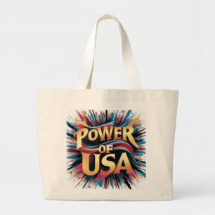 Kracht van de Amerikaanse Canvas tas - Bold Patrio