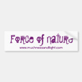 Kracht van de Bumpersticker van de Natuur (Voorkant)