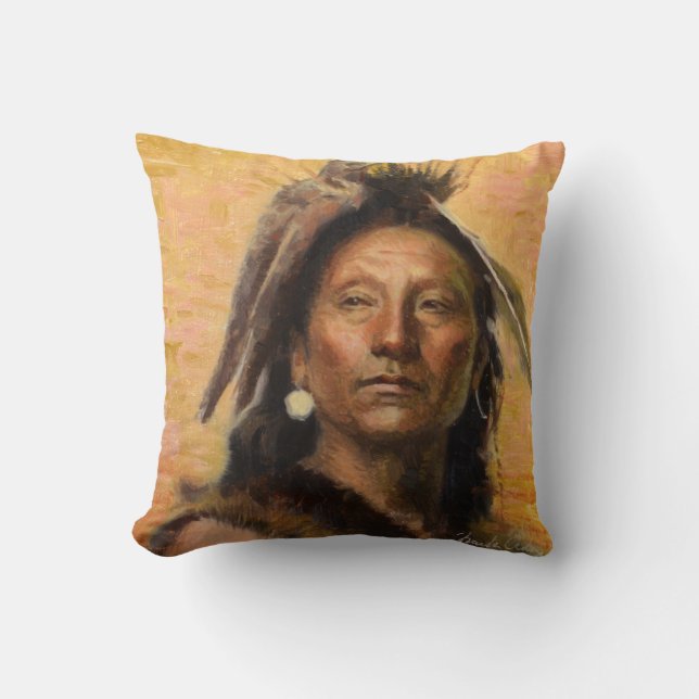 Kracht van de Hawk Accent Pillow Kussen (Voorkant)