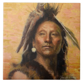 Kracht van de Hawk-keramische tegel Tegeltje