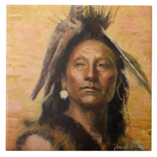 Kracht van de Hawk-keramische tegel Tegeltje