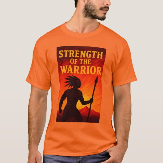 Kracht van de krijger t-shirt (Voorkant)