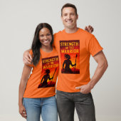 Kracht van de krijger t-shirt (Unisex)