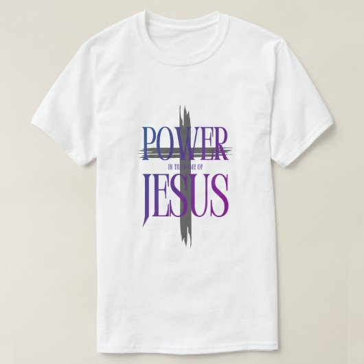 Kracht van de Naam van Jezus T-shirt (Design voorkant)