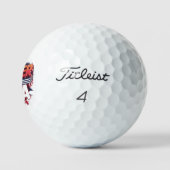 "Kracht van de VS" Patriottische Golfballen" Golfballen (Logo)