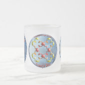 Kracht van doorzettingsvermogen matglas koffiemok (Center)