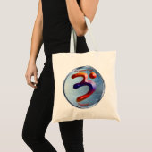 Kracht van doorzettingsvermogen tote bag (Voorkant (product))
