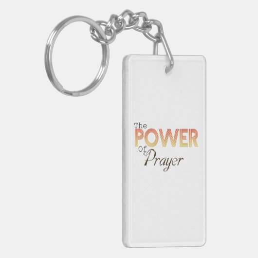 Kracht van gebeden sleutelhanger (Voorkant Links)
