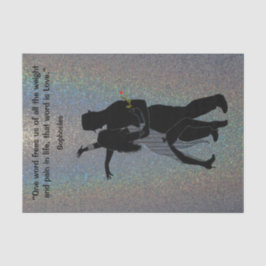 Kracht van het Love Tissue Paper Tissuepapier