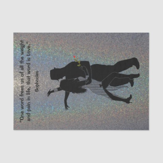 Kracht van het Love Tissue Paper Tissuepapier (Voorkant)