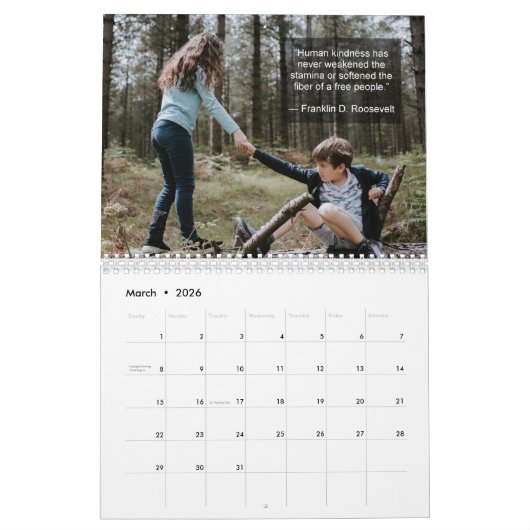 Kracht van Kindness Kalender (Mar 2026)