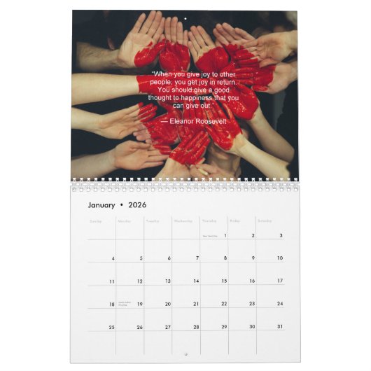 Kracht van Kindness Kalender (Jan 2026)