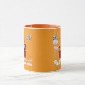 Kracht van leiderschap oranje mok (Midden)