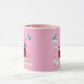Kracht van leiderschap roze mok (Midden)