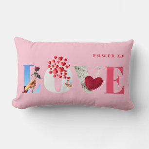 Kracht van Liefde Quote Romantisch Zachte Licht Ro Kussen