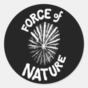 Kracht van Natuur logo stickers