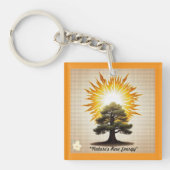 "Kracht van Natuur" Sleutelhanger (Voorkant)