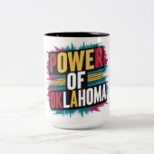 Kracht van Oklahoma Mok - State Pride Coffee Cup (Center)