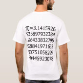 Kracht van Pi T-shirt (Achterkant)