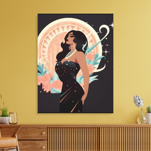 KRACHT VAN SCHOONHEID #1 CANVAS AFDRUK (Insitu (Woonkamer))